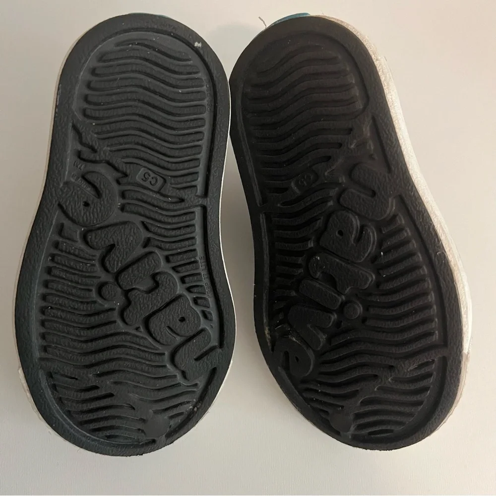 Native Jefferson Child Kids Black Slip-On Shoes, Size C5